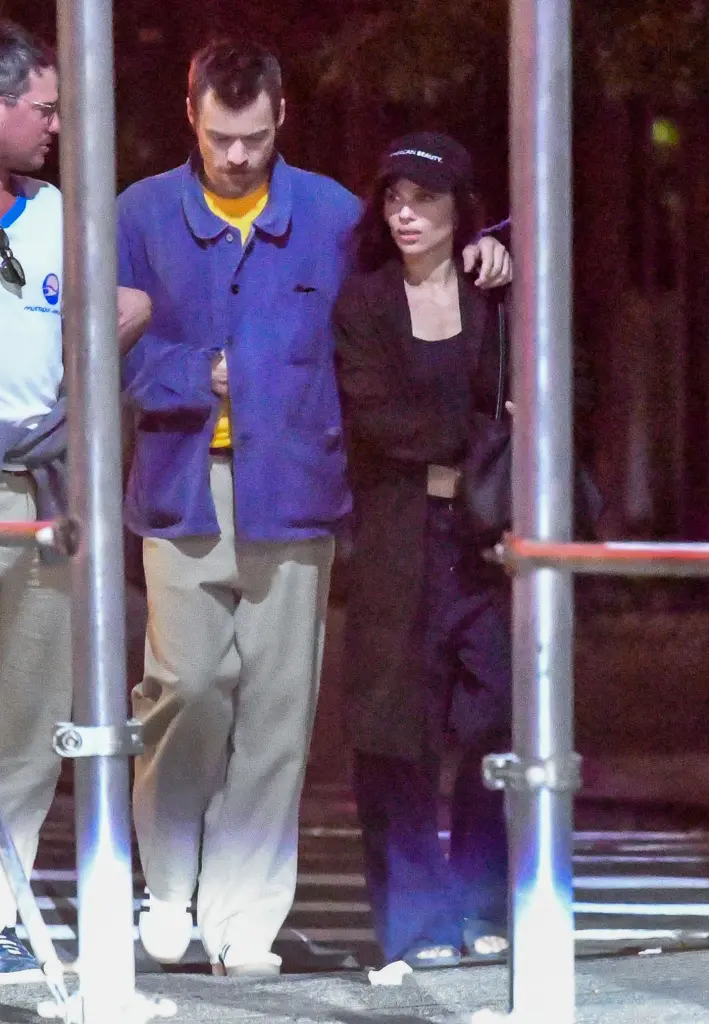 Harry Styles & Zoë Kravitz Stun in NYC PDA-Filled Stroll 2 Harry Styles cozied up to rumored girlfriend Zoë Kravitz during a flirty outing in New York City