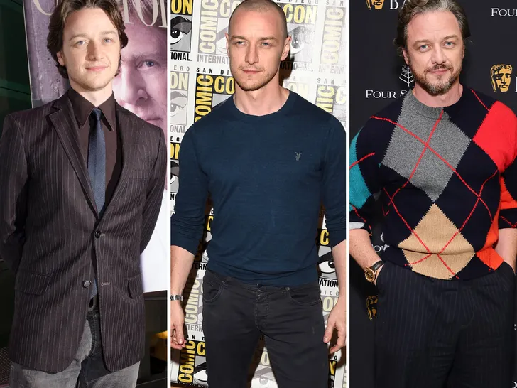 James McAvoy Through The Years