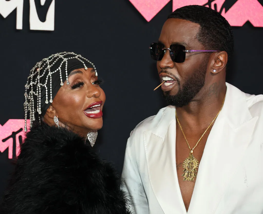 Judge Dismisses RICO Case Against Diddy’s Mother Janice Combs and Diddy attend the 2023 MTV Video Music Awards