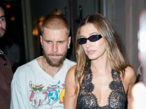 Justin & Hailey Bieber Steal the Spotlight at NYC Album Party