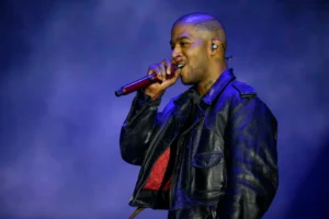 Kid Cudi Slams Claims He Blocked Drake & Kanye Album Kid Cudi performs live on stage during Rock en Seine music festival