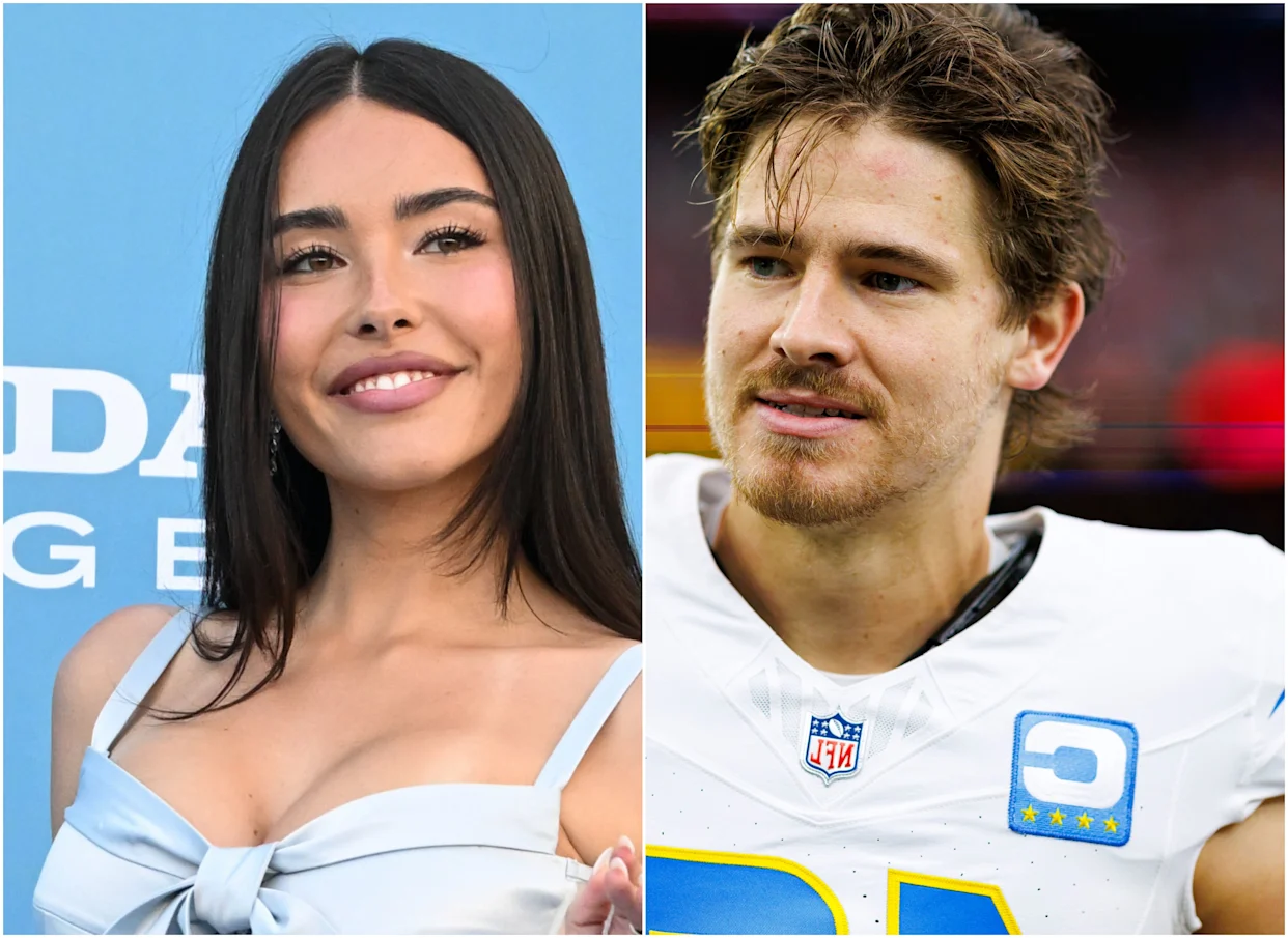 Madison Beer and Justin Herbert