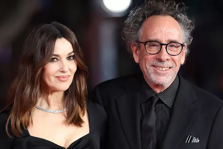 Tim Burton and Monica Bellucci Split After Short-Lived Romance Monica Bellucci and Tim Burton attend a red carpet for Maria Callas