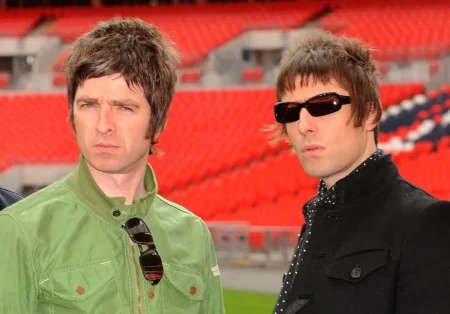Noel and Liam Gallaghers