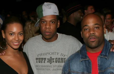 Dame Dash Denies Ever Trying to Date Beyoncé: “Never Happened” Russell Simmons, Beyonce Knowles, Jay Z and Damon Dash