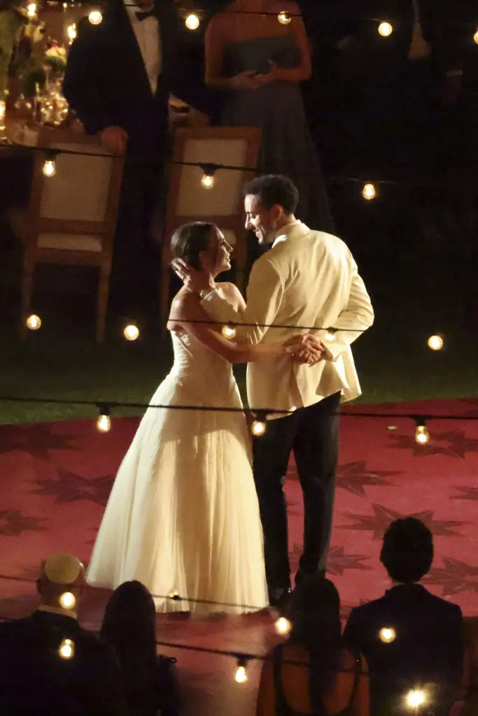 The couple got engaged in November 2024 after five years of dating