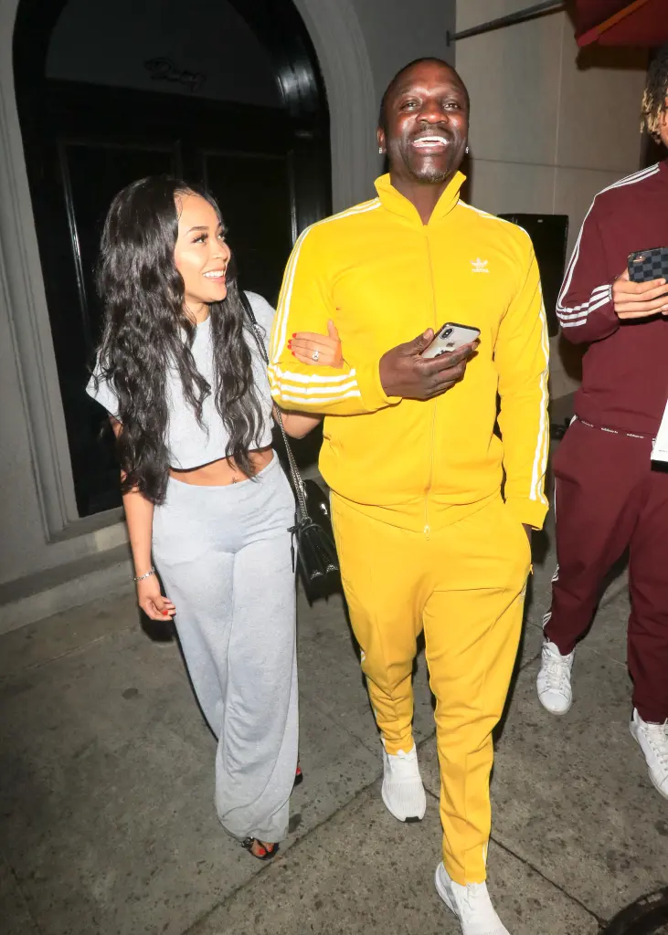Akon’s Wife Tomeka Thiam Files for Divorce After 29 Years 4 Tomeka Thiam and Akon in Los Angeles
