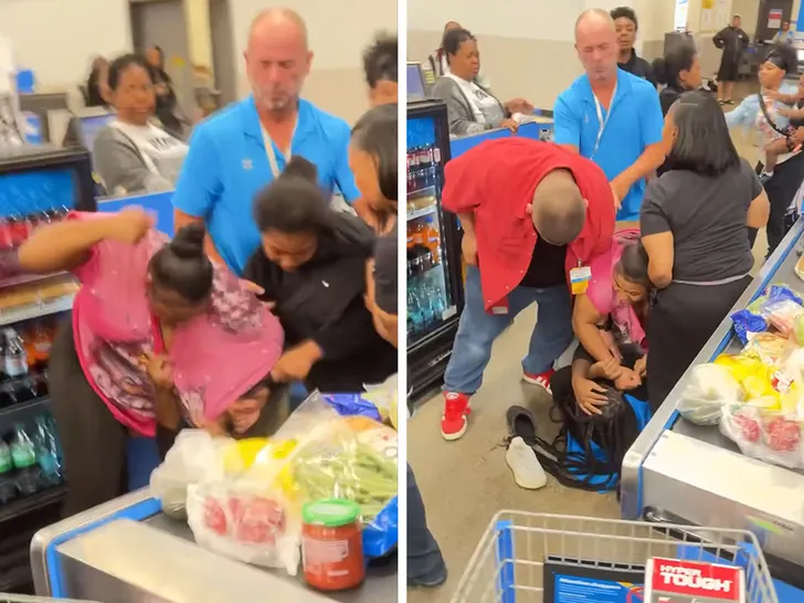Wild Brawl Erupts at Walmart — Worker Brutally Attacked Wild Brawl Erupts at Walmart — Worker Brutally Attacked