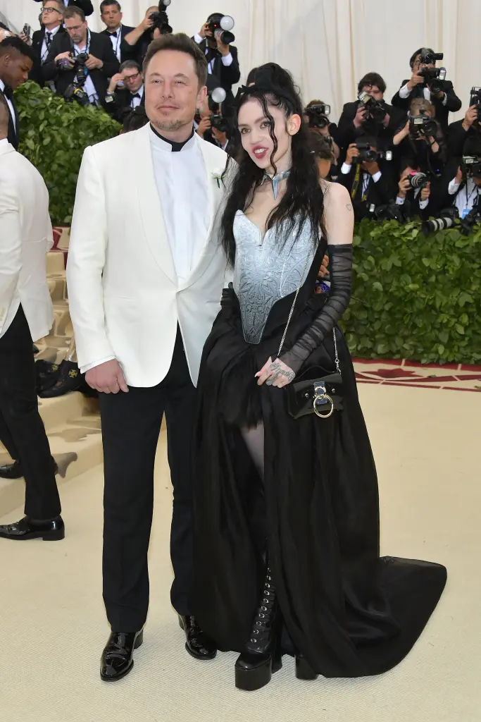 elon musk grimes attend heavenly