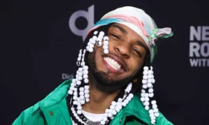 Armani White Arrest Caught on Body Cam During Highway Video Armani White attends Dick Clarks New Years Rockin Eve with Ryan Seacrest 2023 broadcast