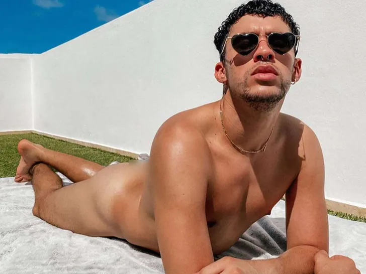 Bad Bunny Might Have WWE Star as Backup Dancer at Super Bowl 5 Bad Bunny Hot Shots