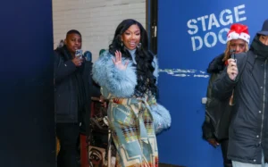 Brandy Breaks Silence After Collapsing Onstage During Tour With Monica Brandy is seen on December 22, 2023 in New York City
