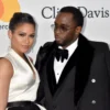 Cassie (L) and recording artist Sean “Diddy” Combs attend the Clive Davis and Recording Academy Pre GRAMMY Gala and GRAMMY Salute to Industry Icons Honoring Jay Z