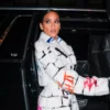 Cassie, wearing Romeo Hunte, out and about on December 15, 2022 in New York City