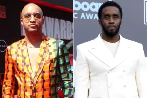 Deonte Nash (left) and Sean Diddy Combs