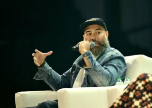 Ebro Darden speaks onstage at the AfroTech Conference 2024