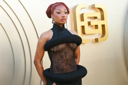 Megan Thee Stallion attends Gold House 4th Annual Gold Gala at The Music Center