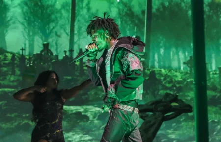 NBA Youngboy performs as he kicks off opening night of his MASA Tour at American Airlines Center