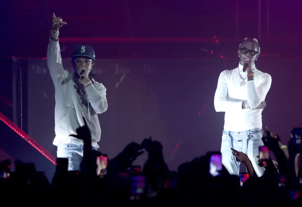 Young Thug Announces 2026 Tour With Quavo After Jail Release Quavo of Migos and Young Thug perform at Hollywood Palladium