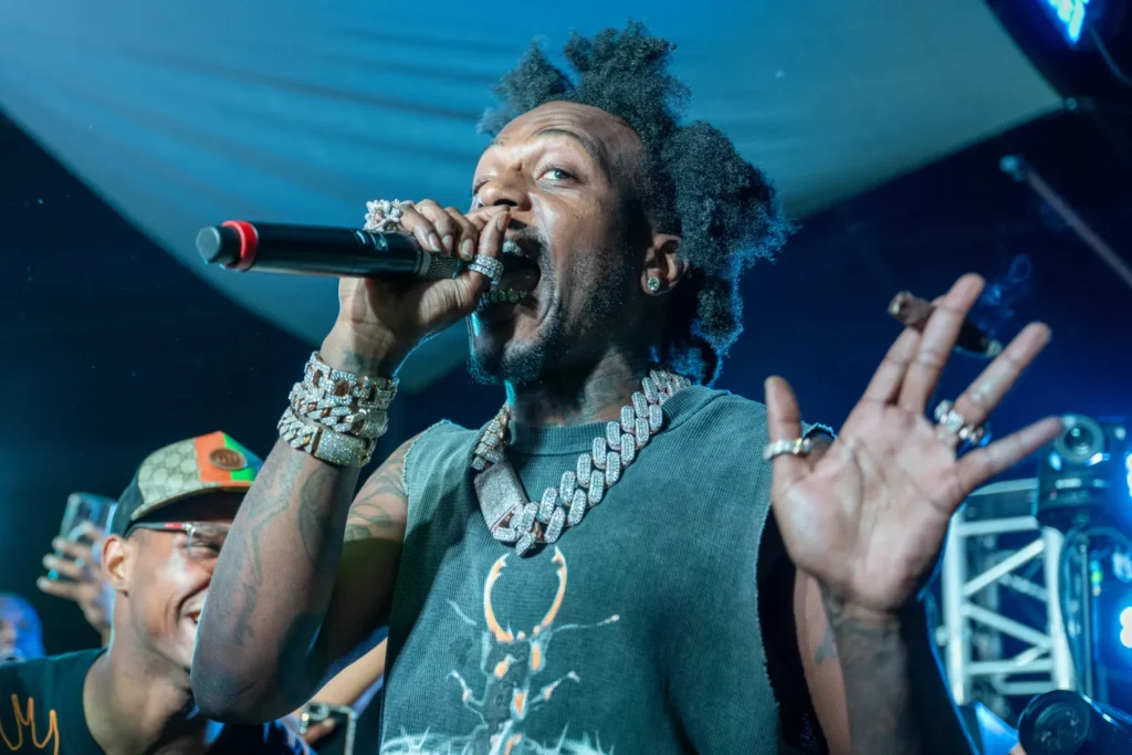 Sauce Walka Avoids Prison After High-Speed Chase – Fans React Sauce Walka performs on stage during the Lil Keke “Can’t Rain Forever” album release party at Bar 5015