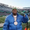 Sheff G, aka Michael Kyle Williams, at the Miami Dolphins vs. New York Jets game