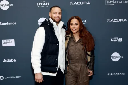 Stephen Curry and Ayesha Curry attend the 2023 Sundance Film Festival “Stephen Curry