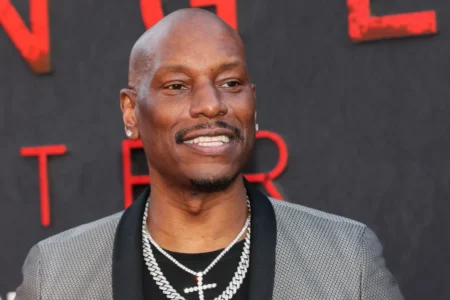 Tyrese Gibson attends the world premiere of The Strangers