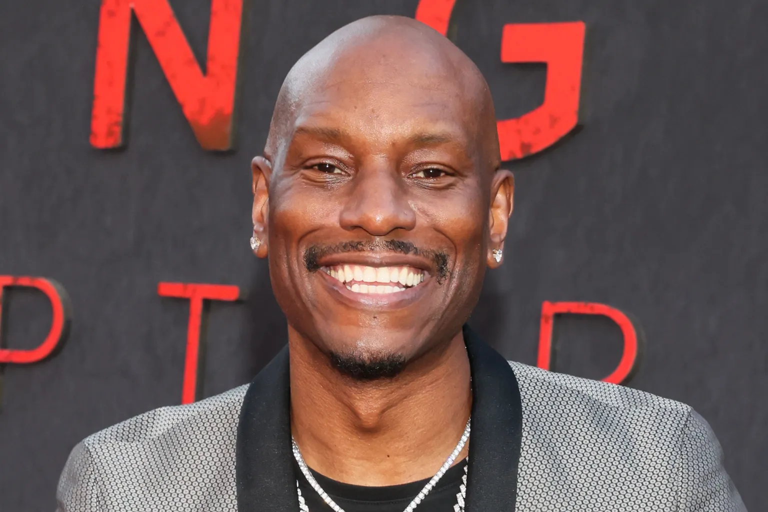 Tyrese Gibson attends the world premiere of The Strangers