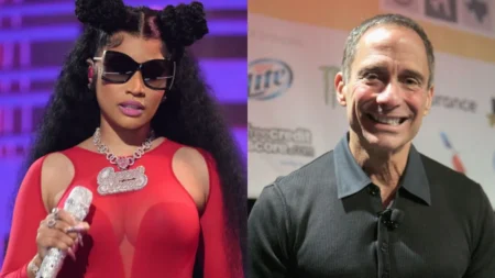 Nicki Minaj Roasts Harvey Levin & Slams TMZ Over Cardi B Coverage nicki minaj fires at tmz founder harvey levin