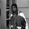 Big L poses for photos at The Ambassador East Hotel in Chicago Illinois