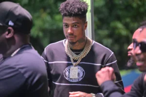 Blueface Freed After 2 Years in Prison, Reunites with Family Blueface attends Atlanta Black Pride Weekend Pure Heat Community Festival at Piedmont Park