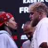 Gervonta “Tank” Davis and Jake Paul face off at news conference for their exhibition match scheduled