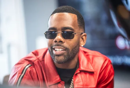 Mario speaks during The Baller Alert Show With Ferrari Simmons & BT at iHeartRadio Studios