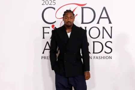 Stefon Diggs attends the 2025 CFDA Awards at American Museum of Natural History