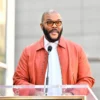 Tyler Perry attends the Hollywood Walk of Fame Star Ceremony Honoring Sherri Shepherd