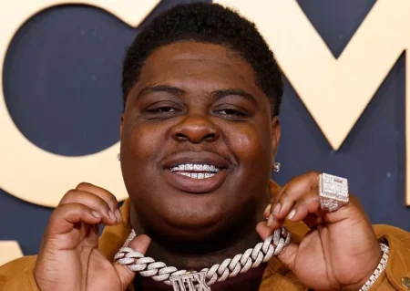 BigXthaPlug attends the 2025 CMA Awards at Music City Center