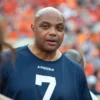 Charles Barkley talks with fans prior to the matchup between the Auburn Tigers and the Mississippi State Bulldogs at Jordan Hare Stadium