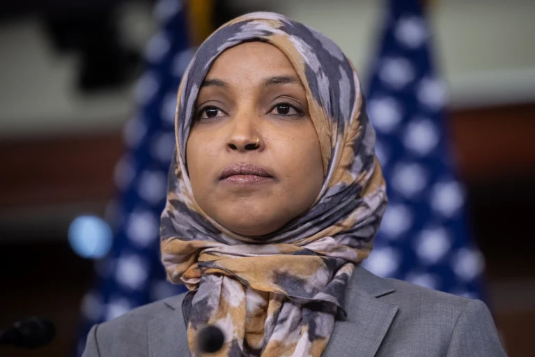 Ilhan Omar Sprayed at Town Hall — Trump Claims She “Staged It”