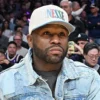 Floyd Mayweather Jr. attends the basketball game between the Phoenix Suns and the Los Angeles Lakers at Crypto.com Arena