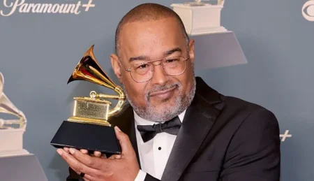 Mad Skillz Wins First Grammy for Best Spoken Word Album Mad Skillz, winner of the Best Spoken Word Poetry Album for “Words For Days Vol. 1.” poses in the press room during the 68th GRAMMY Awards at Crypto.com Arena