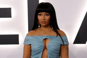 Nicki Minaj attends the world premiere of Amazon MGM’s “Melania” at The Trump Kennedy Center