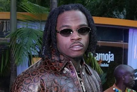 Gunna attends YouTube PAMOJA Celebration of African Music and Culture at The Preserve LA