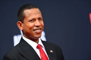 Shyne attends the 2022 BET Awards at Microsoft Theater