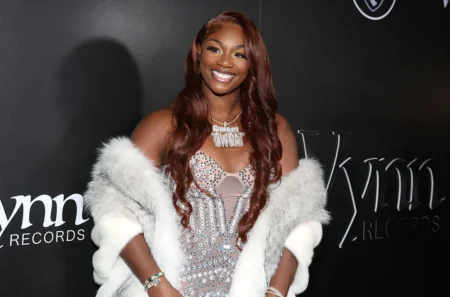 Claressa Shields Threatens to Sue 50 Cent Over Rumors singer Claressa Shields attends Wynn Records Presents