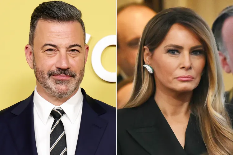 Jimmy Kimmel Fires Back at Trump in Explosive Monologue Clash 2 Jimmy Kimmel Melania Trump