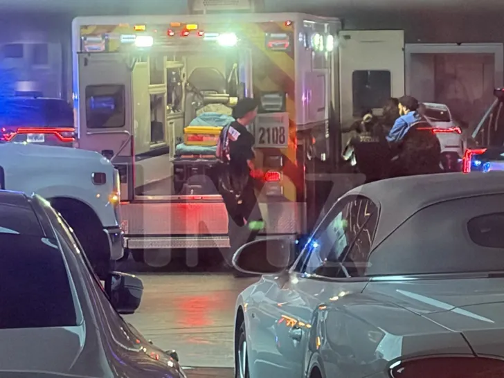 Offset Shooting Scene: Paramedics Rush to Casino 2 Offset Shooting at Florida Casino, Ambulance Rushes to Scene tmz2