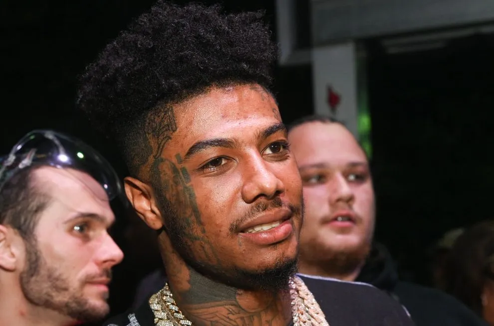 Blueface attends Atlanta Black Pride Weekend Pure Heat Community Festival at Piedmont Park