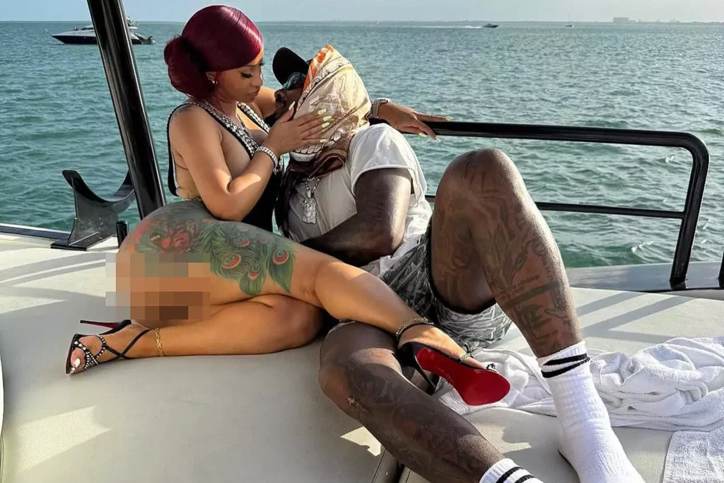 Cardi B Stefon Diggs