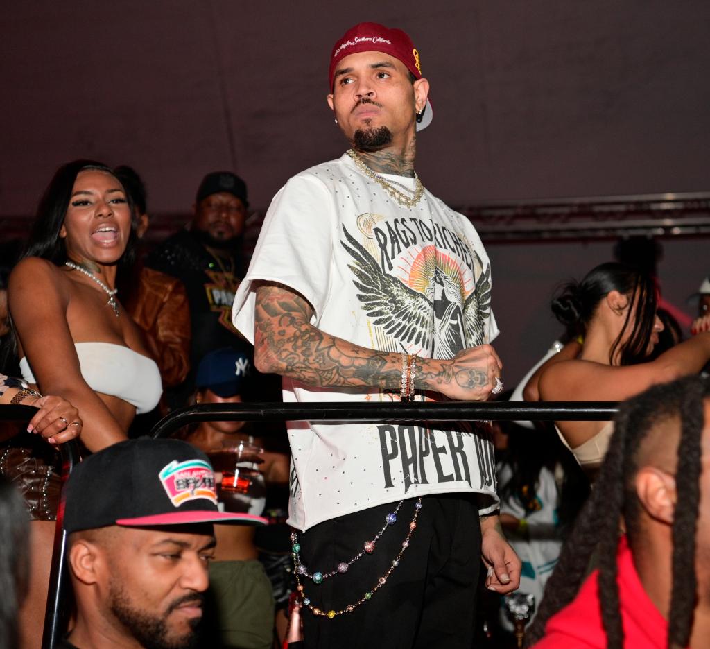 Intruder Arrested at Chris Brown’s Mansion After Fence Jump 2 Chris Brown attends Doo Wop All R&B Soul Music