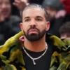 Drake watches on as the Sacramento Kings play the Toronto Raptors